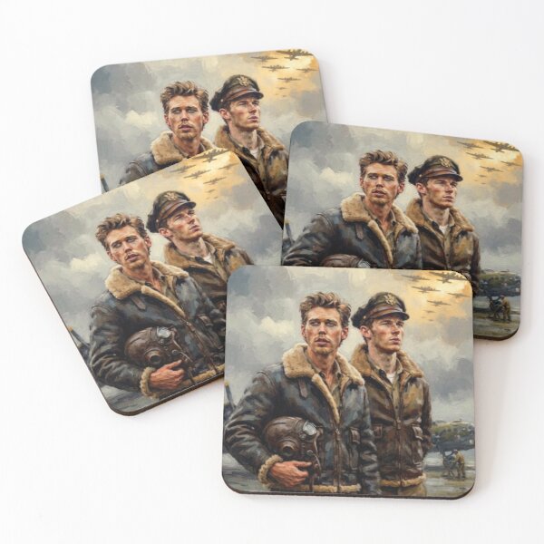 Item preview, Masters of the Air War Drama Fine Art Tribute designed and sold by Art's Diner.