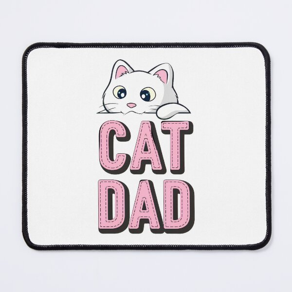 Item preview, Cat Dad Pocket Cute Cat Humor designed and sold by OlyvieArt.