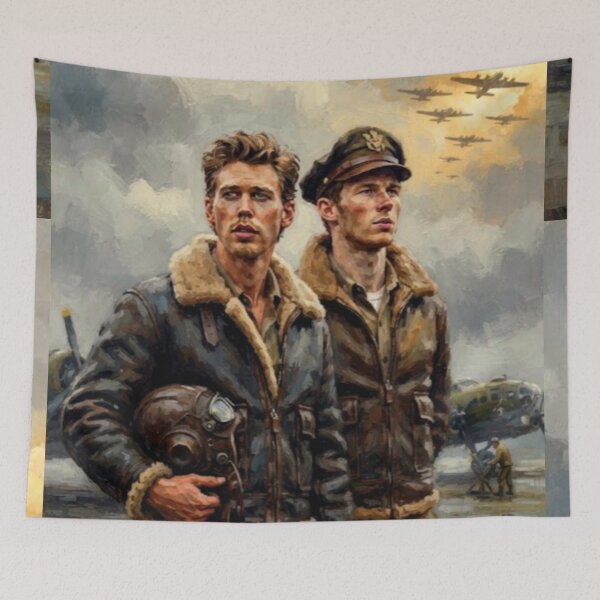 Item preview, Masters of the Air War Drama Fine Art Tribute designed and sold by Art's Diner.