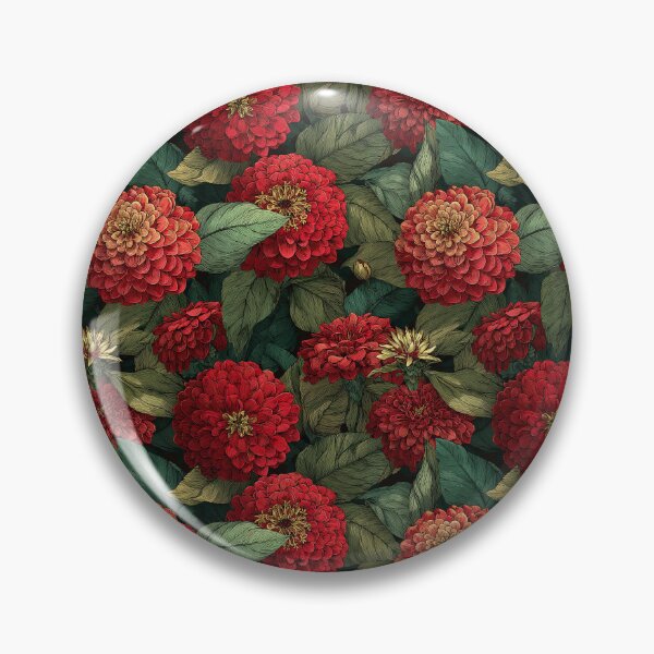 Item preview, Petaled Zinnia Flower  - Flower Bouquet Pattern - Anniversary Gifts designed and sold by RoyalStarsPatts.