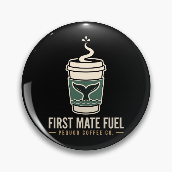 Item preview, Moby Dick: First Mate Fuel Pequod Coffee designed and sold by Fenay Designs.