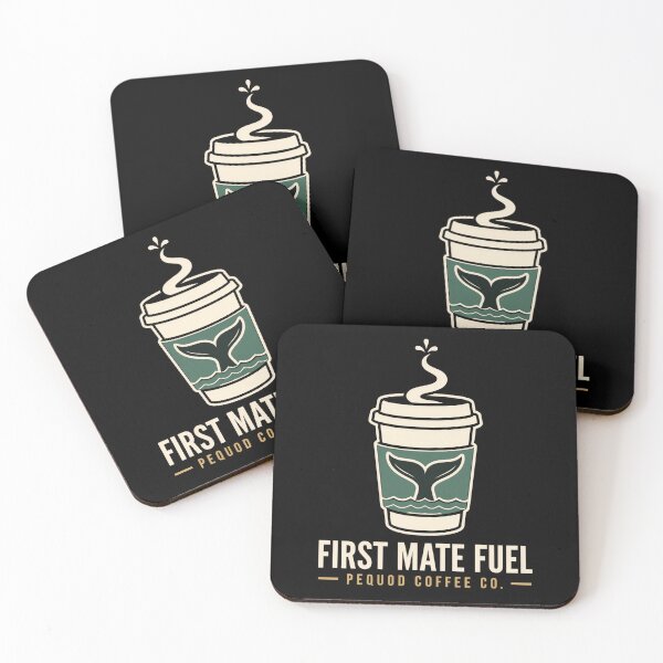 Item preview, Moby Dick: First Mate Fuel Pequod Coffee designed and sold by Fenay Designs.