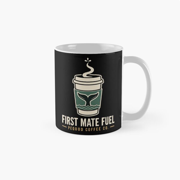 Item preview, Moby Dick: First Mate Fuel Pequod Coffee designed and sold by Fenay Designs.