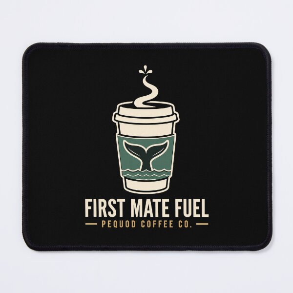 Item preview, Moby Dick: First Mate Fuel Pequod Coffee designed and sold by Fenay Designs.