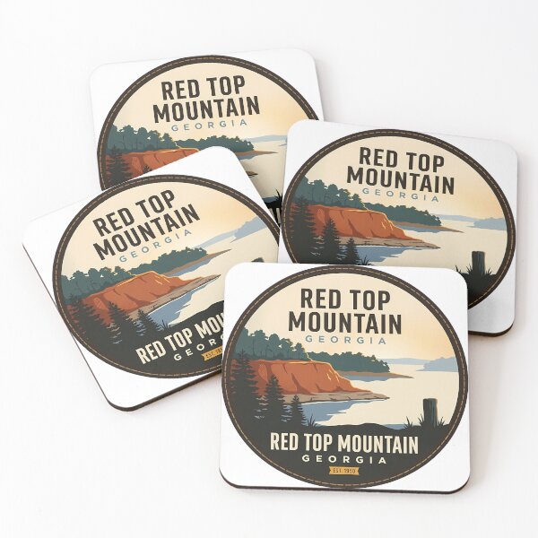 Item preview, Red Top Mountain Georgia designed and sold by DetourDgn.