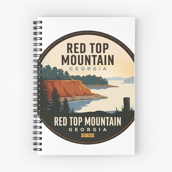 Item preview, Red Top Mountain Georgia designed and sold by DetourDgn.