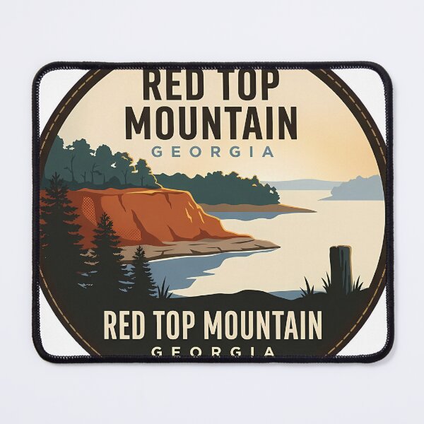 Item preview, Red Top Mountain Georgia designed and sold by DetourDgn.