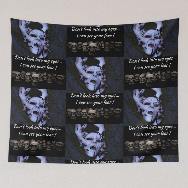 Item preview, Dont Look Into My Eyes Vampire Girl Horror designed and sold by MariaPCMaria.