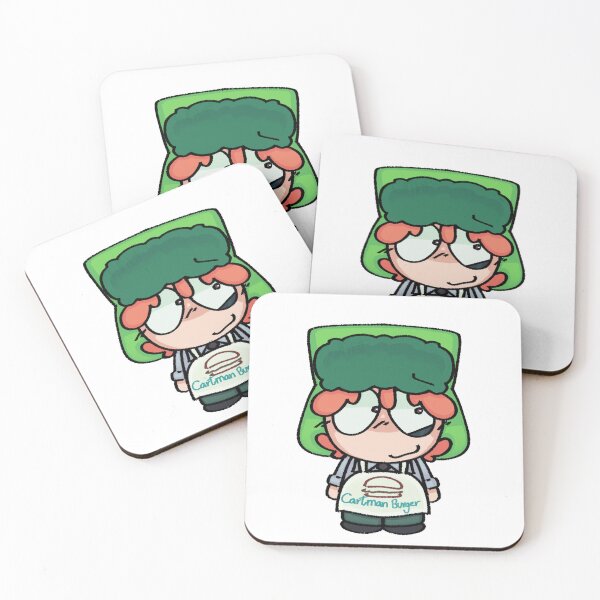 Item preview, Kyle South Park Cartman Hamburguesa arte chibi designed and sold by Kyman.
