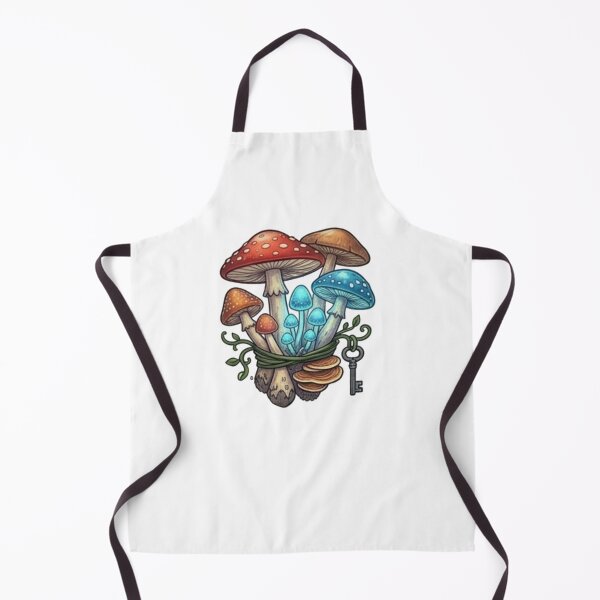 Item preview, Whimsical Magical Mushroom Bouquet Vintage Key Aesthetic designed and sold by Rehnair.