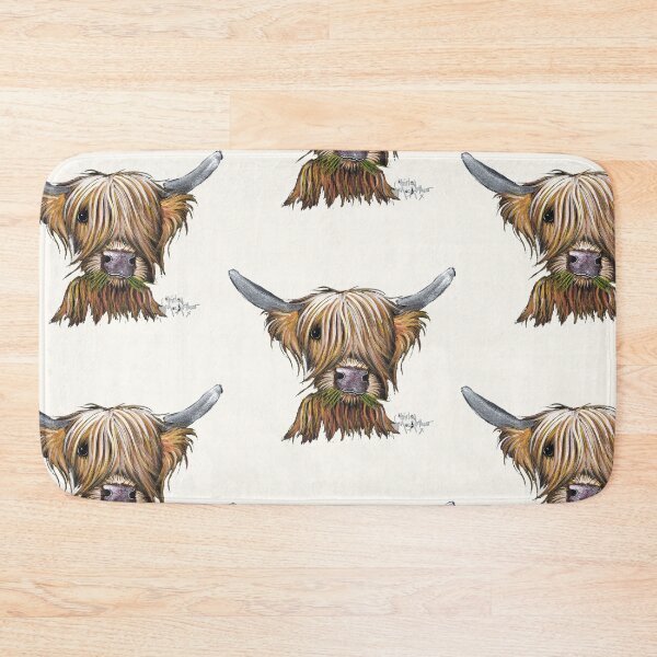 Item preview, Scottish Hairy Highland Cow 'LITTLE VIKING 2' by Shirley MacArthur designed and sold by Shirley MacArthur Art.