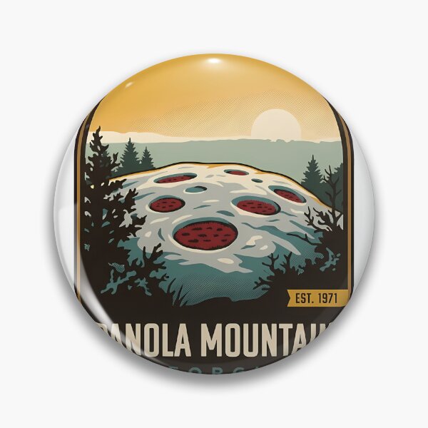 Item preview, Panola Mountain Georgia designed and sold by DetourDgn.
