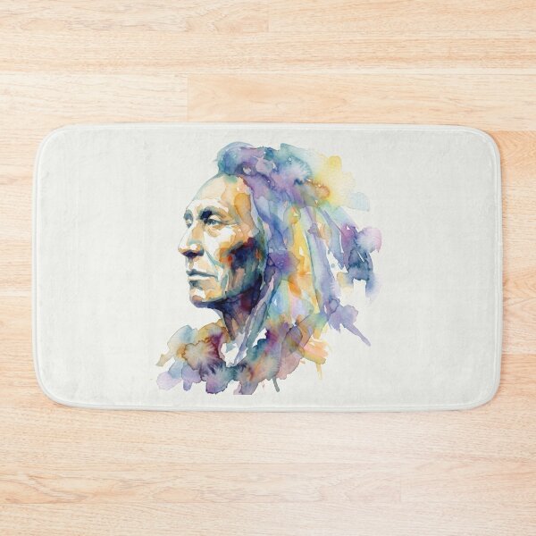 Item preview, Sioux Warrior Portrait designed and sold by caracatita75.