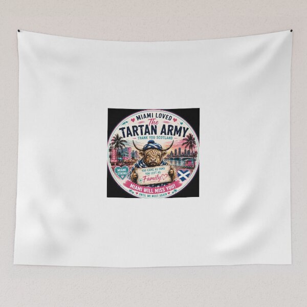Item preview, Boston Loved the Tartan Army designed and sold by SMalcolmDesigns.