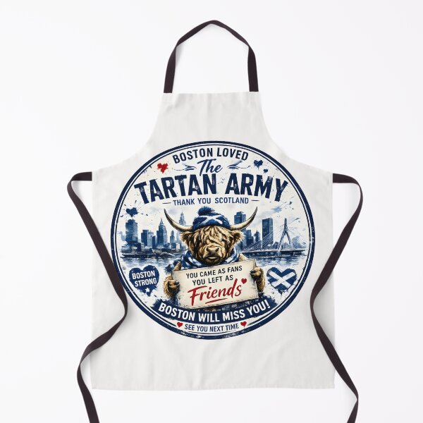 Item preview, Boston Loved the Tartan Army designed and sold by SMalcolmDesigns.