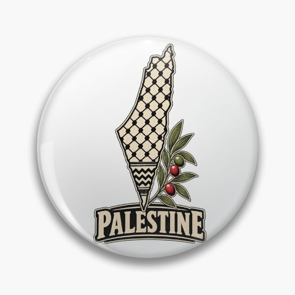 Item preview, Palestine Map Keffiyeh Heritage designed and sold by Doodle Souq.