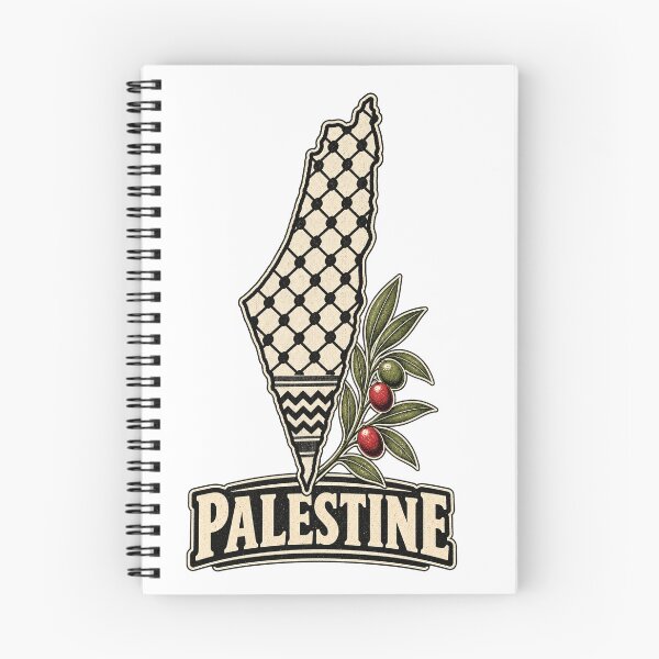 Item preview, Palestine Map Keffiyeh Heritage designed and sold by Doodle Souq.
