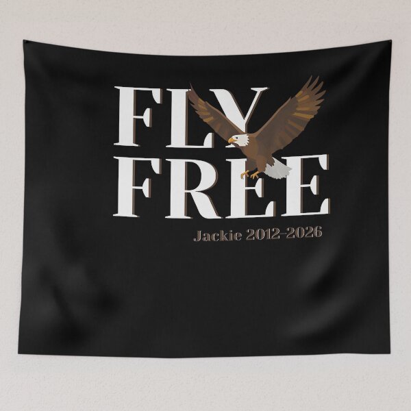 Item preview, Fly Free Jackie Eagle Memorial Tribute 2012 2026 designed and sold by Teansnack.