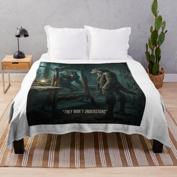 Item preview, Werewolf Ripping Off Meme T-Shirt, Mirror Werewolf Transformation Gift, Gothic Horror Wolf Graphic Tee, Dark Fantasy Monster Art designed and sold by pawsome purrfect.