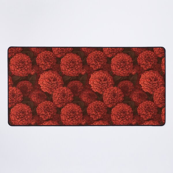Item preview, Wild Zinnia Print - Retro Flower Floral - Anniversary Gifts For Husband designed and sold by RoyalStarsPatts.