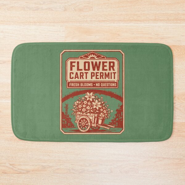 Item preview, Lower Plate Flower Cart Permit designed and sold by agearb.