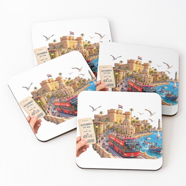 Item preview, Alexandria Egypt Travel – Mediterranean City Vintage Souvenir designed and sold by 4U---Store.