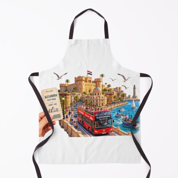 Artikelvorschau, Alexandria, Ägypten – Mediterrane Stadt, Vintage-Souvenirs entworfen und verkauft von 4U---Store.