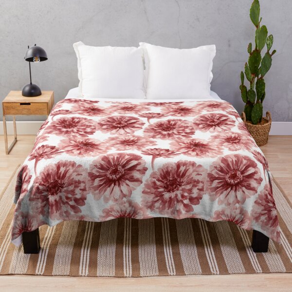 Item preview, Whimsical Zinnia Floral - Hawaiian Flower Pattern - Anniversary Gifts For Mom designed and sold by RoyalStarsPatts.