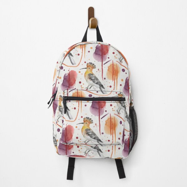 Item preview, Artistic Hoopoe Bird Watercolor Pattern designed and sold by wissal.studio.