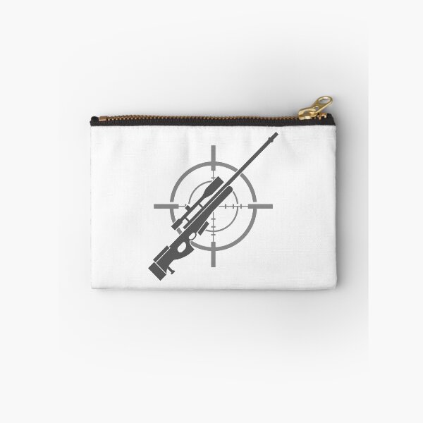 Item preview, Precision Sniper Rifle Crosshair Logo - Tactical Shooting Art designed and sold by Outlet Raloel.