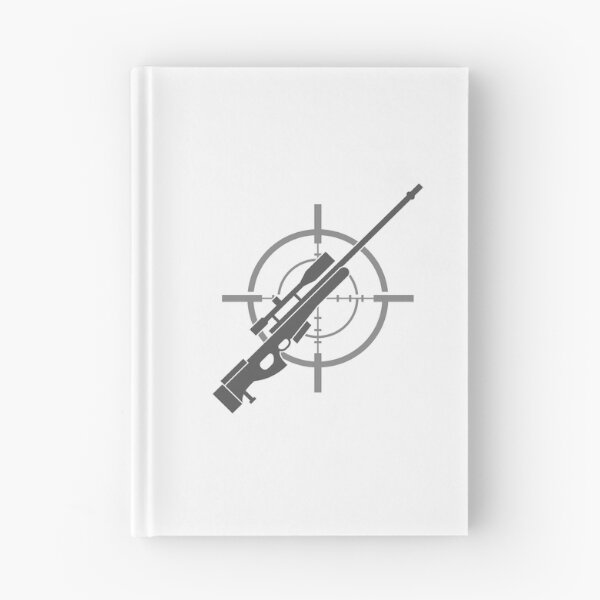Item preview, Precision Sniper Rifle Crosshair Logo - Tactical Shooting Art designed and sold by Raloel Art.