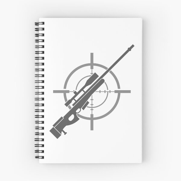 Item preview, Precision Sniper Rifle Crosshair Logo - Tactical Shooting Art designed and sold by Raloel Art.