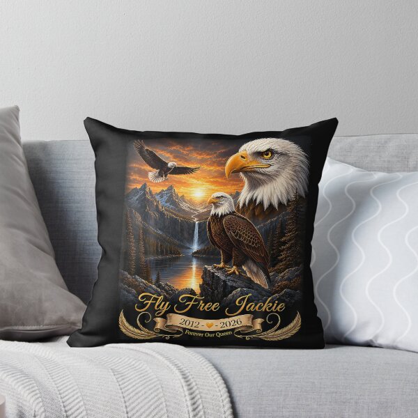 Item preview, Fly Free Jackie Big Bear Bald Eagle Memorial designed and sold by Teansnack.