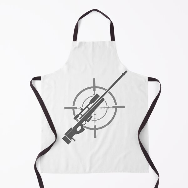 Item preview, Precision Sniper Rifle Crosshair Logo - Tactical Shooting Art designed and sold by Outlet Raloel.