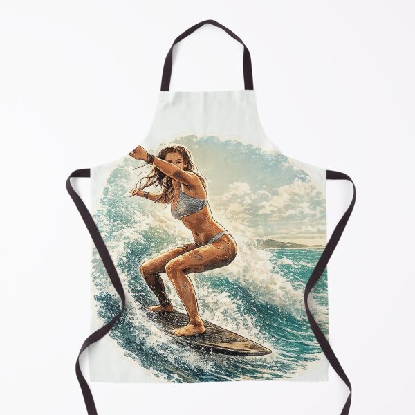 Item preview, Drop In Surfer girl designed and sold by gotucoveredart.