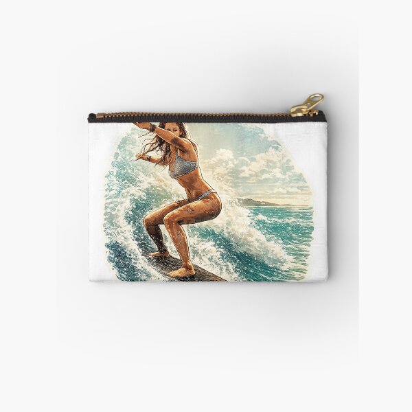 Item preview, Drop In Surfer girl designed and sold by gotucoveredart.