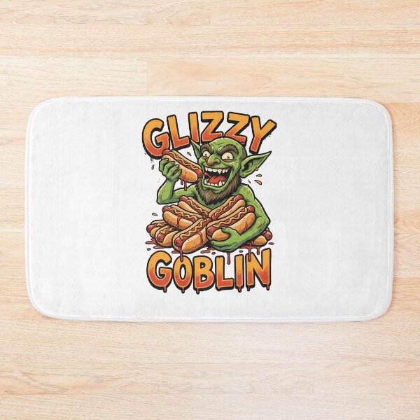 Item preview, Glizzy Goblin Funny Hot Dog Eating Monster designed and sold by k3rstman1.