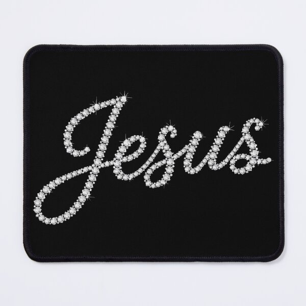 Item preview, Jesus Sparkle Cursive Script designed and sold by pixiedustpaint.