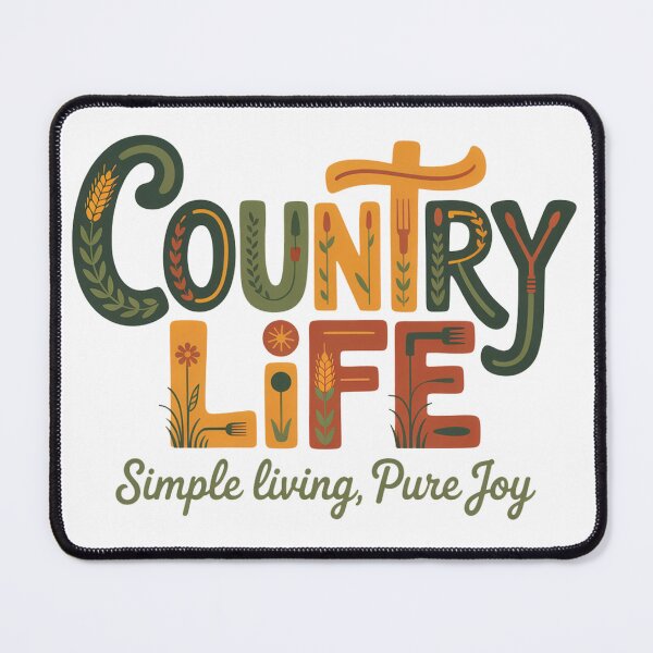 Item preview, Country Life Simple Living Pure Joy designed and sold by J-CCreations.