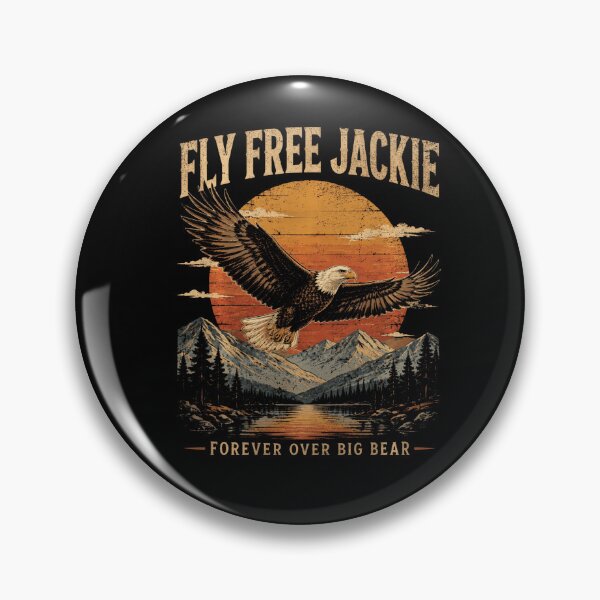 Item preview, Fly Free Jackie Eagle Memorial Tribute For Men Women designed and sold by Teansnack.