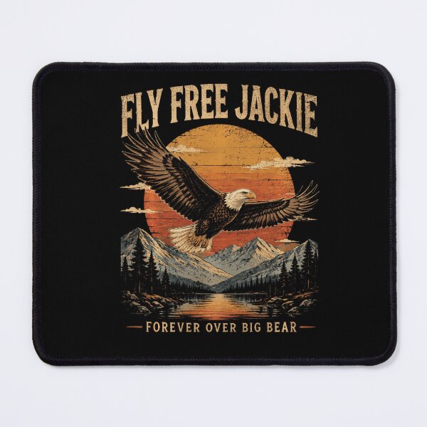 Item preview, Fly Free Jackie Eagle Memorial Tribute For Men Women designed and sold by Teansnack.