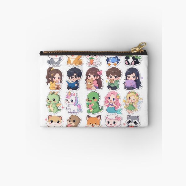 Item preview, Cute Kawaii Chibi Japanese characters beautiful love sweetheart pretty designed and sold by Vintage Designs +.