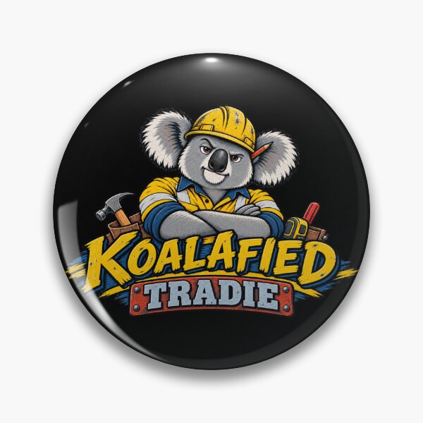 Item preview, Koalafied Tradie Funny Aussie Workwear Design designed and sold by EverclearDesign.