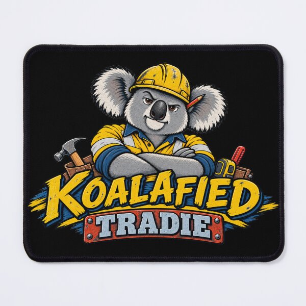Item preview, Koalafied Tradie Funny Aussie Workwear Design designed and sold by EverclearDesign.