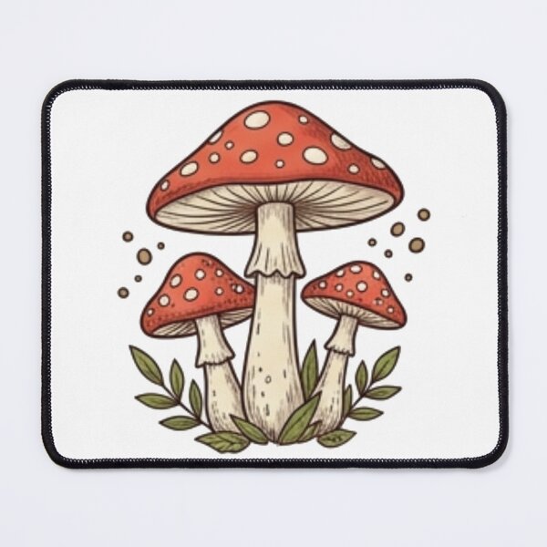 Item preview, Vintage Cottagecore Red Toadstool Mushroom Forest Botanical Aesthetic designed and sold by Rehnair.