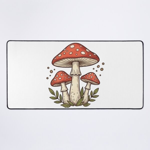 Item preview, Vintage Cottagecore Red Toadstool Mushroom Forest Botanical Aesthetic designed and sold by Rehnair.