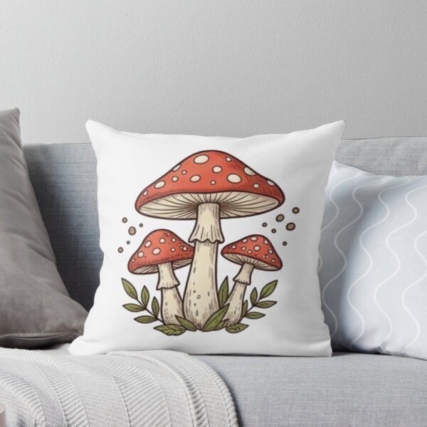 Item preview, Vintage Cottagecore Red Toadstool Mushroom Forest Botanical Aesthetic designed and sold by Rehnair.