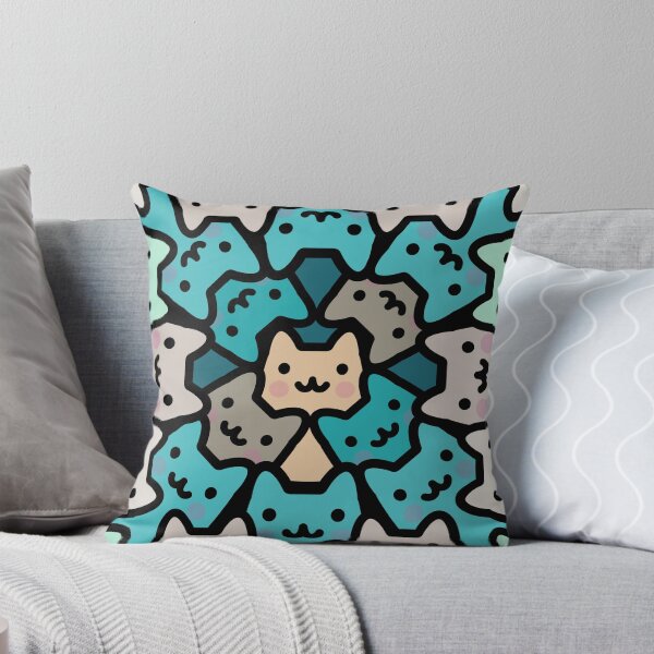 Item preview, Cute Green Cat - Close Up designed and sold by Imjustclicking.