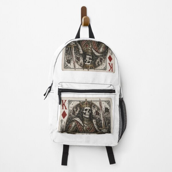Item preview, War – King of Diamonds | Four Horsemen of the Apocalypse Gothic Playing Card Active T-Shirt designed and sold by Kromia.
