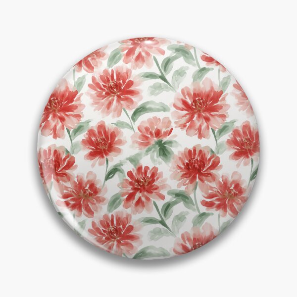Item preview, Chic Zinnia Flower  - Retro Flower Floral - Baptism Gifts designed and sold by RoyalStarsPatts.